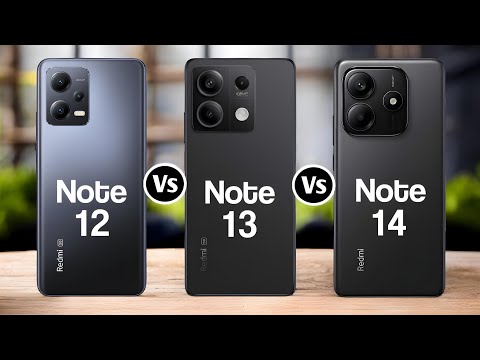 Redmii Note 12 Vs Redmii Note 13 Vs Redmi Note 14