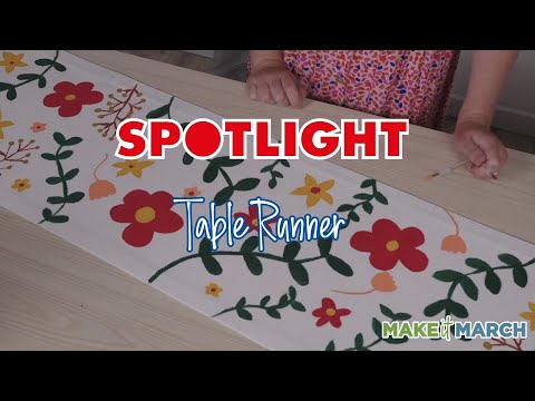 How-To: Painted Table Runner