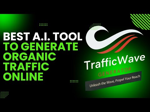 Trafficwave generator: The best AI organic traffic source for Pinterest and Amazon.