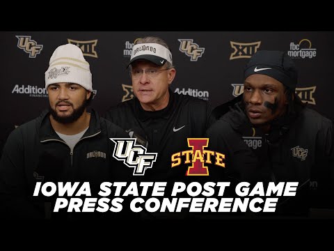 UCF Football: Iowa State Post Game Press Conference