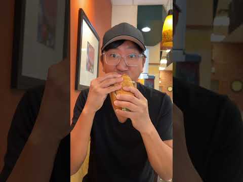 Ordering The ORIGINAL V Cut Sub From Subway