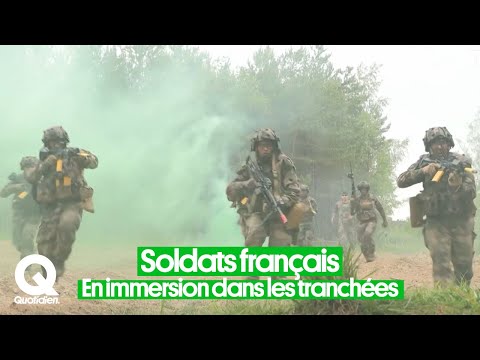 Au cœur de l'entraînement des soldats français