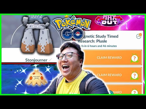 Newest Regional Pokemon Caught with Magnetic Study And Shroomish SLH Event in Pokemon GO