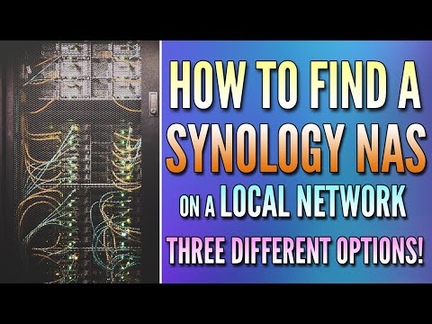 Three ways to find a Synology NAS on a Local Network