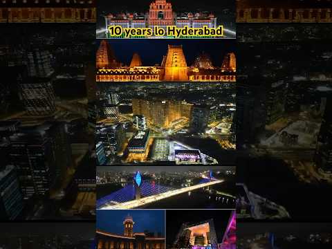 10 years lo Hyderabad #hyderabad #developments #publicfigure #youtubeshorts#viral#supportme#starcity