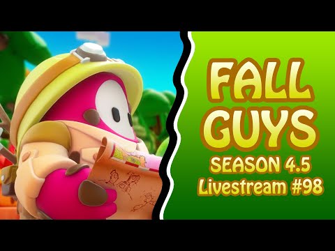 SEASON 5 GAMEPLAY! | Fall Guys Season 5 Live Stream #98