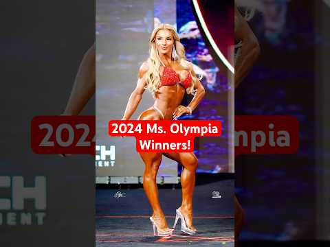 All 2024 Ms. Olympia Winners