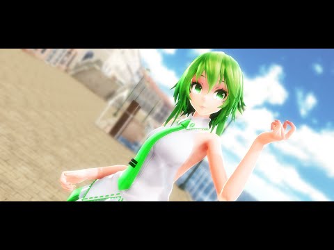 【MMD】Tda式改変GUMI、ミク、ハク姉さんで『ユニバース』