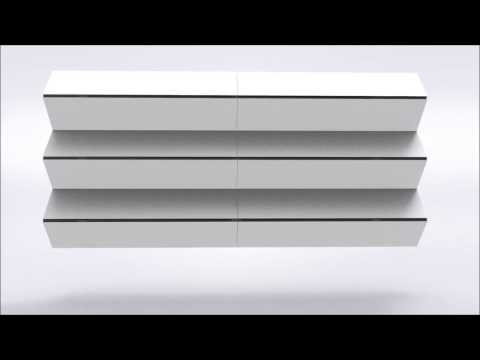 Skyfold Classic + NR Retractable Acoustic Walls - Animation