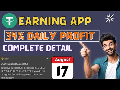 New USDT Earning app 2024 | Grab orders earn money online without investment 2024| Taketask.vip