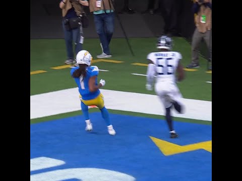 Quentin Johnston catches for a 16-yard Touchdown vs. Tennessee Titans