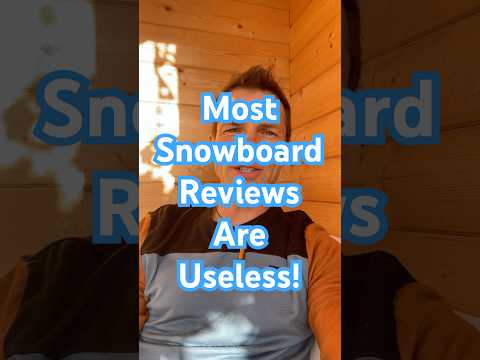 How to write a snowboard review yourself