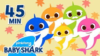 Happy Thanksgiving Day with Baby Shark! | +Compilation | Songs and Stories | Baby Shark Official