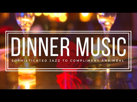 Smooth Jazz Music For Dinner - 1 Hour Instrumental Dinner Jazz Music with Relaxing Water HD