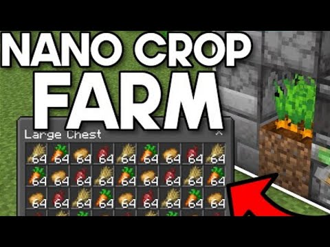 Nano Crop Farm in Minecraft