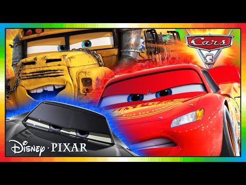 CARS 3: Driven to Win ★ JACKSON STORM & MISS FRITTER ★ ENGLISH ★ full mini movie from videogame