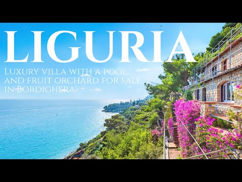 Panoramic Villa with Incredible Exotic Garden For Sale In Bordighera | Lionard