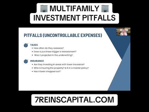 Multifamily Investment Pitfalls