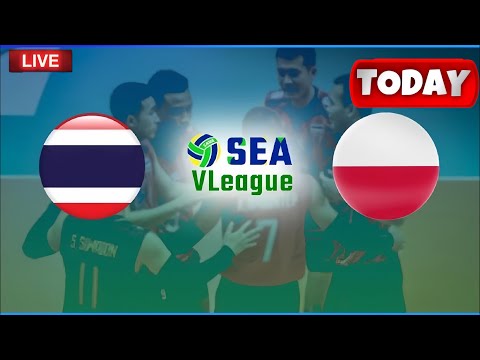 🔴LIVE ดูวอลเลย์บอลสด วอลเลย์บอลชาย SEA V League อินโดนีเซีย พบ ไทย เวลา 16.00 น.