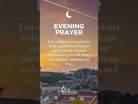 October 16th Evening Prayer #shorts