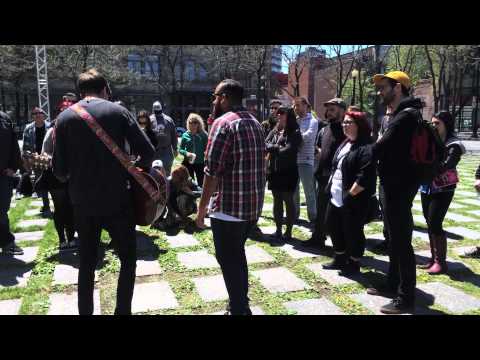 Overseas - Lecture (Acoustic at Peace Park, Montreal)