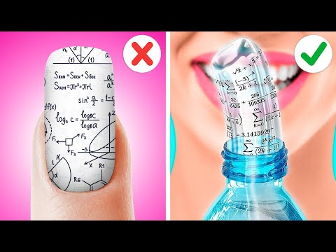 VIRAL SCHOOL GADGETS AND HACKS 🎲🎖Great Crafts To Impress Your Friends! Funny Situations by 123 GO