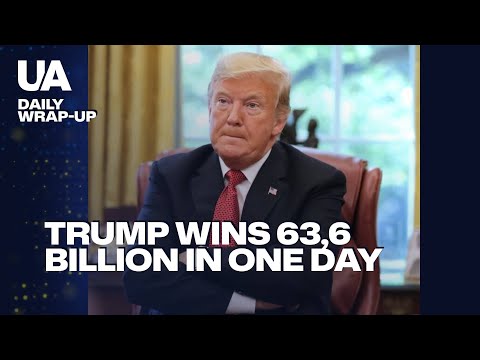 TRUMP WINS 63,6 BILLION IN ONE DAY for his richest donors.