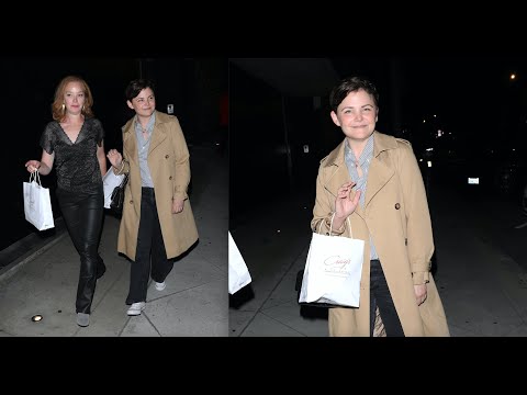 Actress Ginnifer Goodwin is Mobbed by Autograph Seekers And Fans After Having Dinner in LA!