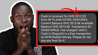 New MOMO site which pays everyday ✅ Earn Ghs 400 Daily 💵