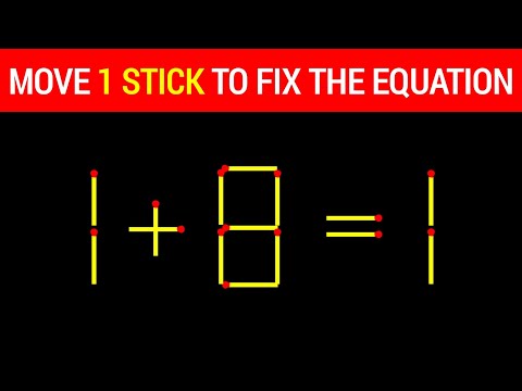 If you are GENIUS solve this || Matchstick puzzle || Ep : 65