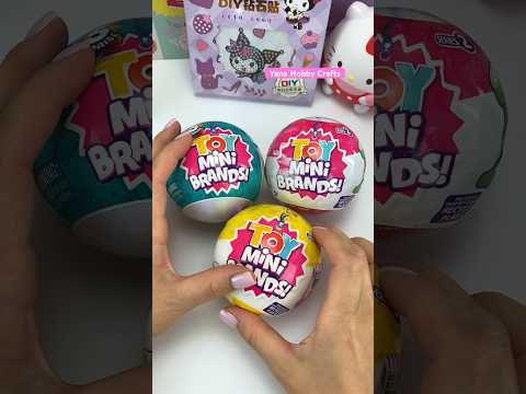 Mini Brands Unboxing #unboxing #minibrands #minifood #toyreviews