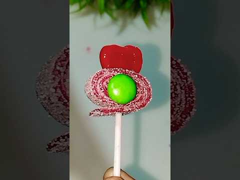 Heart  Lolipop 📍 or Chupachups Belt Candy Popsicle #shorts #youtubeshorts