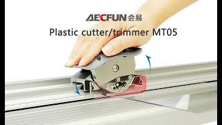 Manual Plexiglass/Acrylic trimmer/cutter,  cutting plastic board, pmma, perspex, organic glass