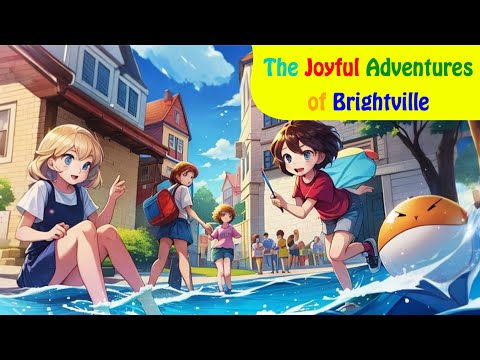 The Joyful Adventures of Brightville  | Story for Kids |  @HappyTinyTales