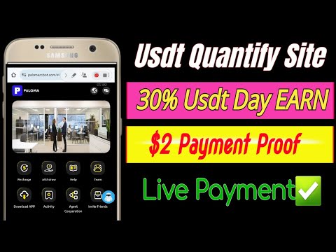 Best Usdt AI quantify platform, Daily Earn free Usdt 🤑 Today Usdt AI robot income site