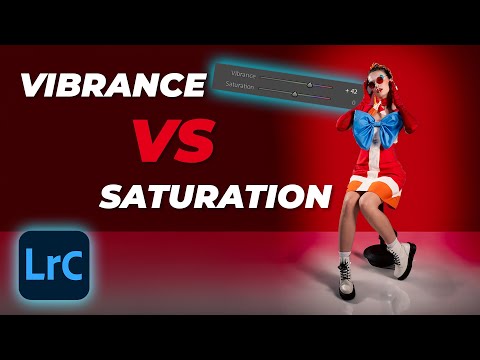 Vibrance VS Saturation - What's The Difference? | Tutorial Tuesday