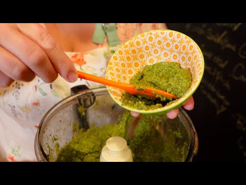 Making the BEST Homemade Pesto!