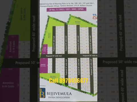 open plots for sale in Nellore.#openplotsinnellore #golagamudiroad #villaplotsnellore #bankloan #nlr