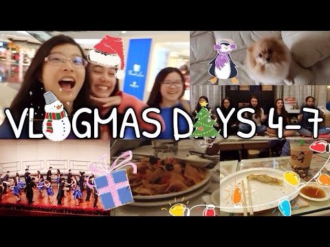 Vlogmas Days 4-7 :)