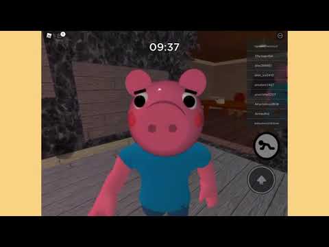 Roblox- Playing Piggy~!!