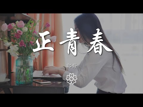 郭靜 - 正青春『我只求 能有一秒  像螢火  去飛行』【動態歌詞Lyrics】