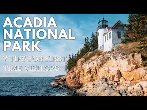 Acadia National Park Tips for First Time Visitors