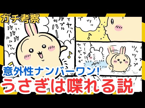 【ちいかわガチ考察】うさぎは喋れるど