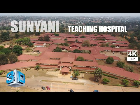 Mapping Sunyani Teaching Hospital 3D Photogrammetry 4K Ghana Health Service