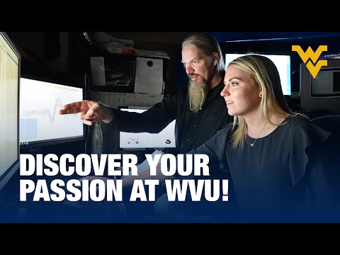 Find your passion and purpose · This is college at WVU!