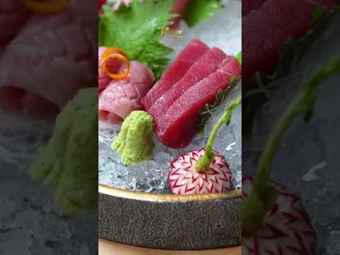 Sashimi Otoro Chutoro Akami | Tassui #shorts