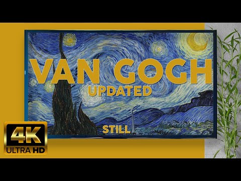 VAN GOGH | 4K HD Art Screensaver | Vintage Art Slideshow for Your TV w/ Relaxing Music (STILL)