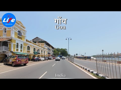 Scenic Goa Drive : Calangute to Dona Paula Jetty Road | India 4K HDR