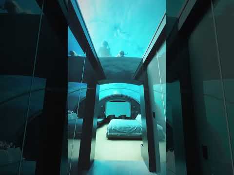 Immerse yourself in luxury beneath the waves at the Maldives’ breathtaking underwater hotel