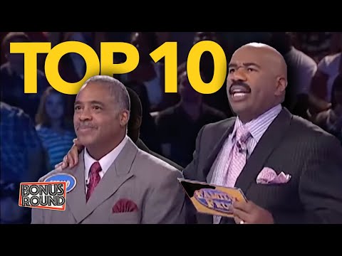 Top 10 Fast Money Family Feud Rounds With Steve Harvey